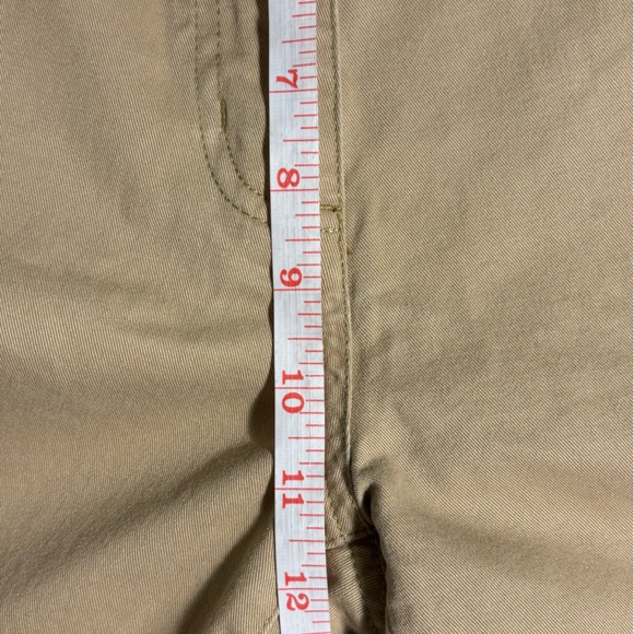 LL Bean Womens khaki shorts size 14 - Picture 4 of 6